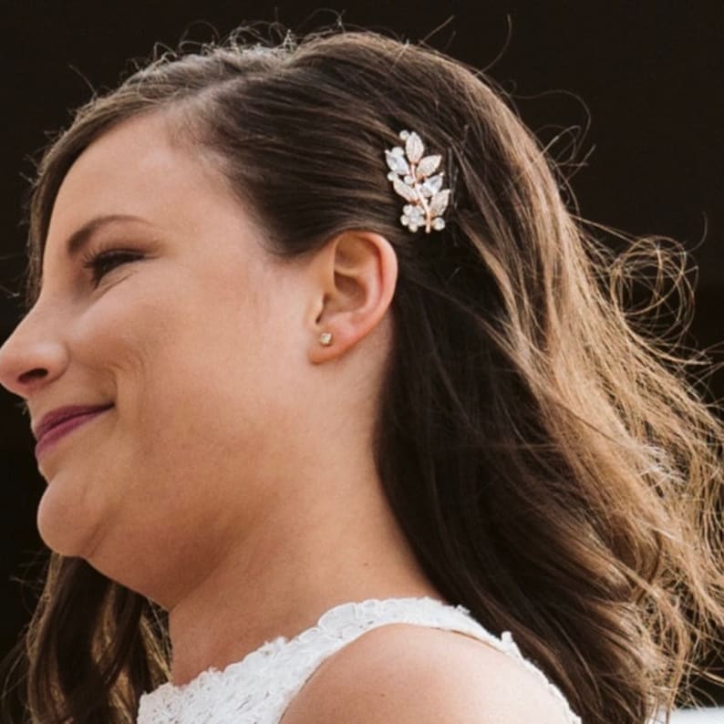 Wedding Side Comb Bridal Rhinestone Comb Bridal Hair Piece Etsy