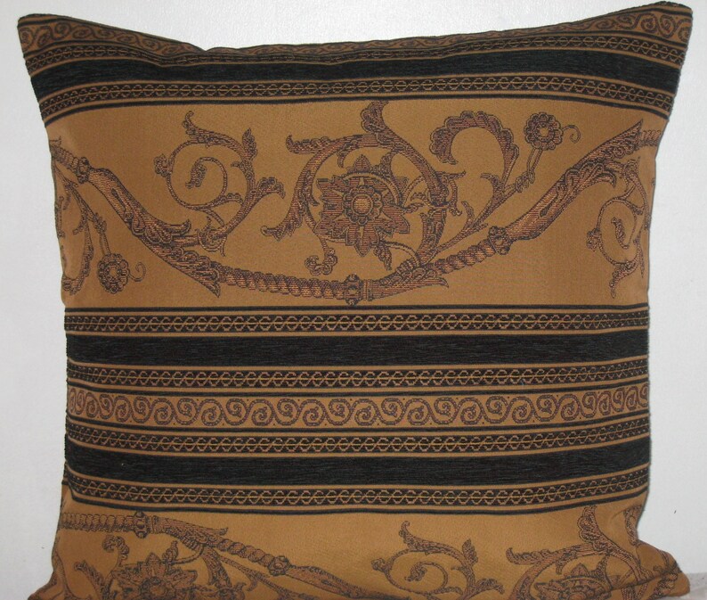 Victorian Pattern Decorative Pillow Cover24x24 High End Woven