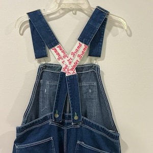 Peto vintage de la marca Pointer, talla 40 x 30, de mezclilla, fabricado en EE. UU., para carpinteros.