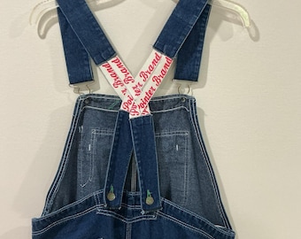 Peto vintage de la marca Pointer, talla 40 x 30, de mezclilla, fabricado en EE. UU., para carpinteros.