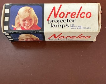 Norelco Projector Lamp CLS, 300W / 120V Made in Japan NOS