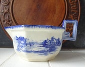 Antique Royal Doulton Norfolk Ironstone Cream Jug Heavily Crazed Tea Stained English
