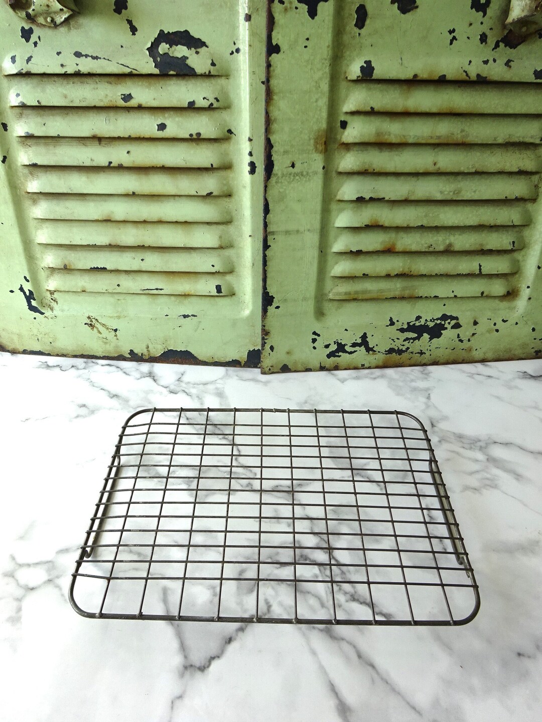 Small Vintage Wire Wirework Cooling Rack or Trivet Etsy