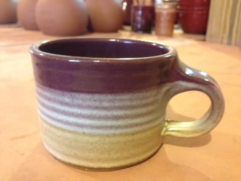 Set of 4 Wheelthrown Pottery Espresso Cups in a Variety of Etsy
