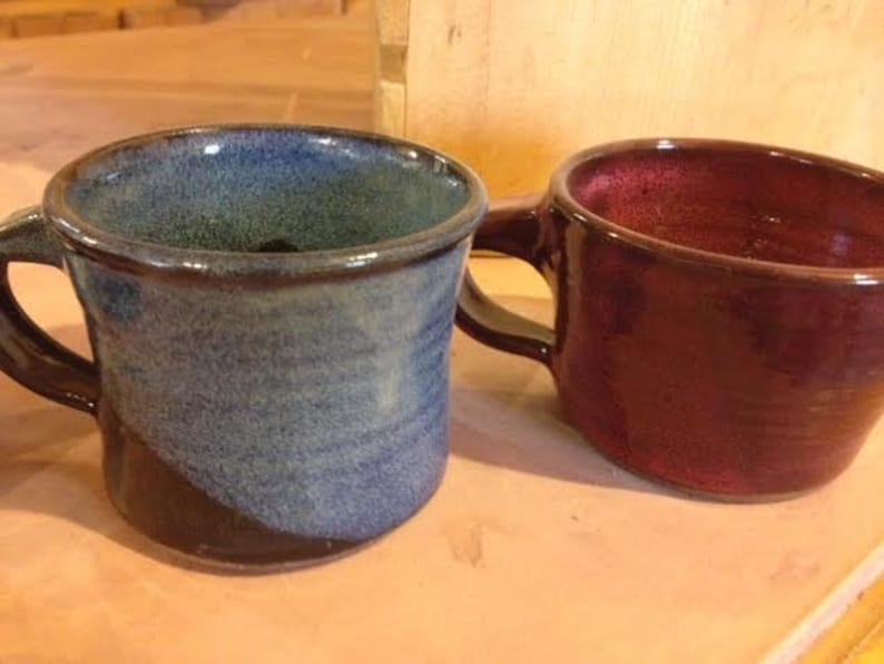 Set of 4 Wheelthrown Pottery Espresso Cups in a Variety of Etsy