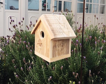 Birdhouse, Outdoor Birdhouse, Rustic Birdhouse, Bird House, Unique Birdhouse, Wooden Birdhouse, Functional Birdhouse, Small Birdhouse,