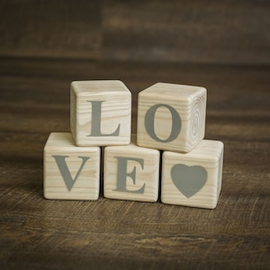 Wooden Cubes, Wooden Blocks, Wooden Letters & Numbers, Wooden toys, Learning toys, Montessori toys, Kids Room decorations and toys, Wood art