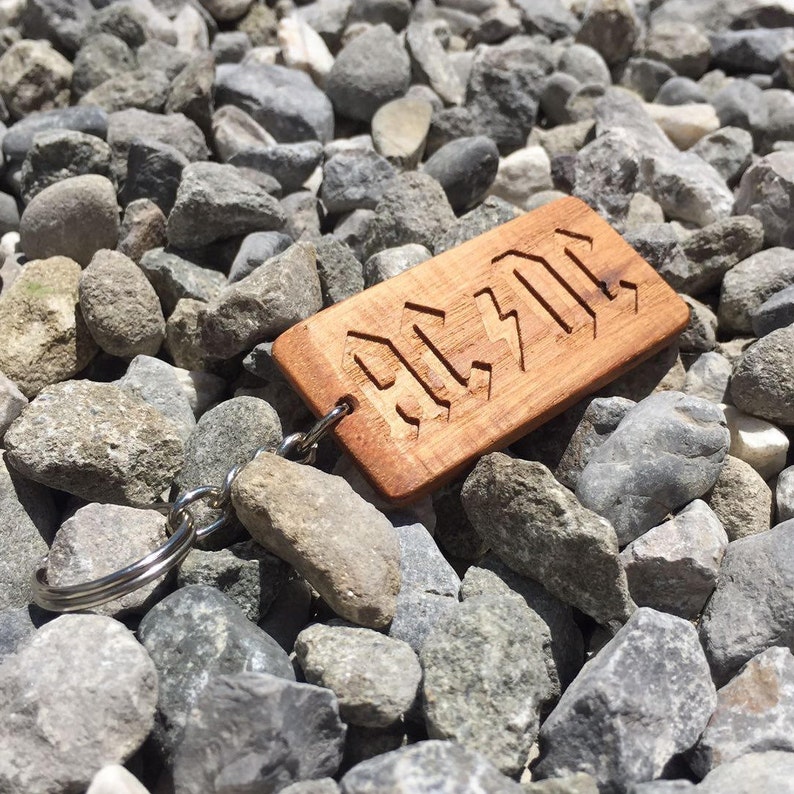 AC/DC Wooden Logo Wooden Sign Wooden Letters Wall Sign - Etsy