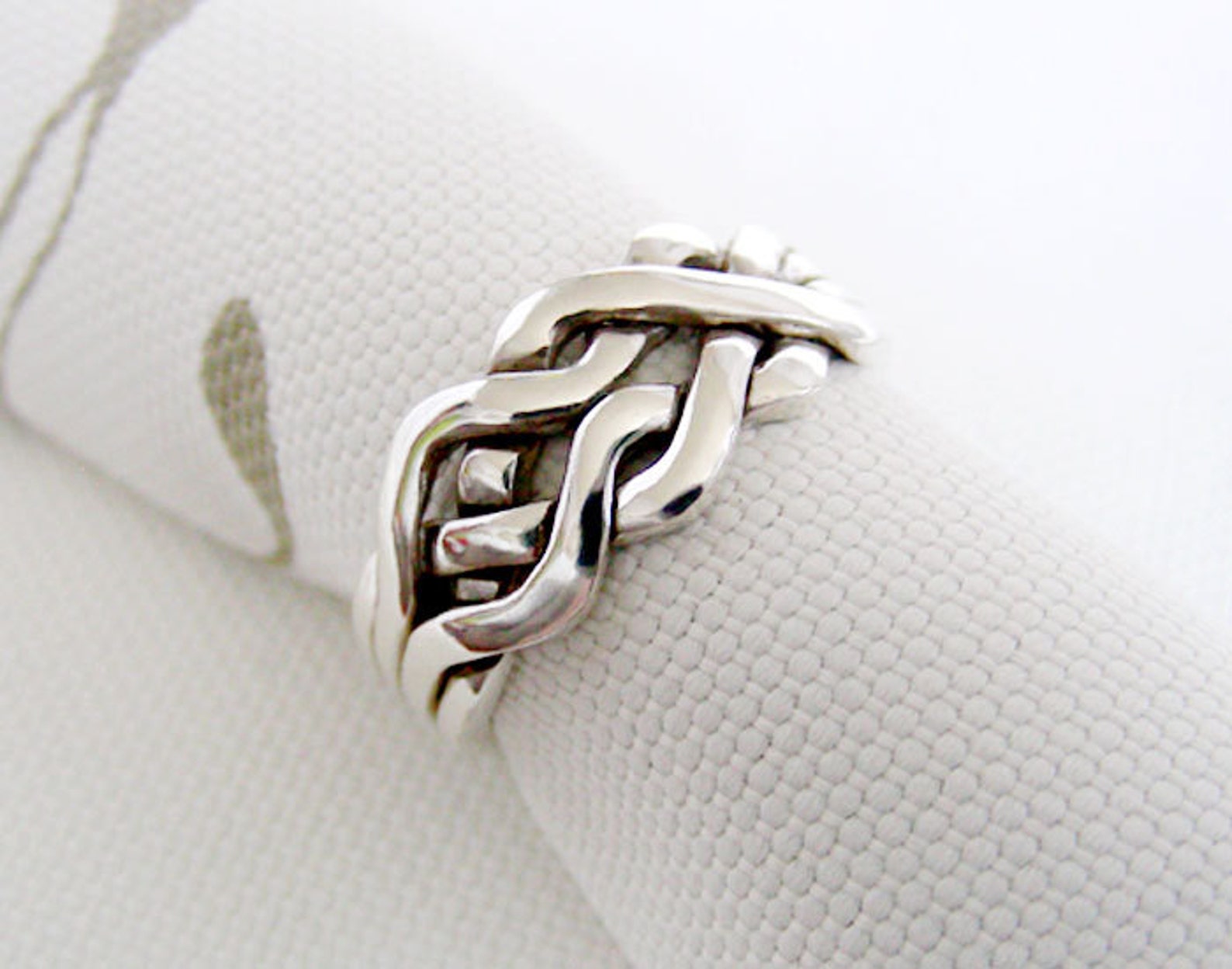 CELTIC Unique Puzzle Rings by PuzzleRingMaker Sterling Etsy