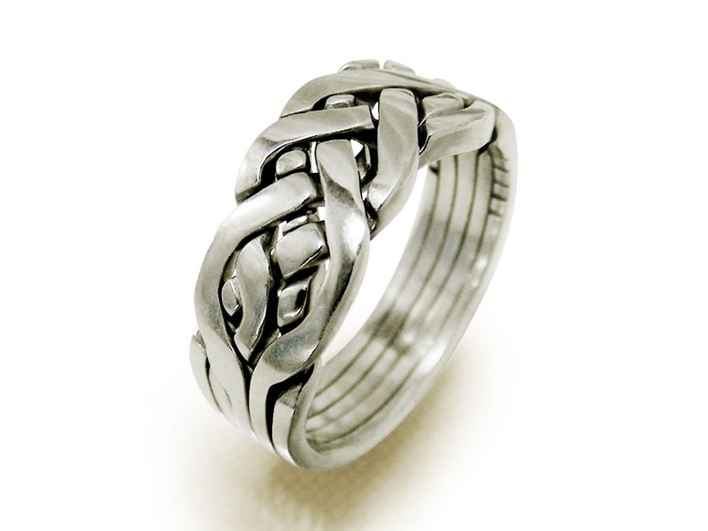 YURIY Unique Puzzle Rings by PuzzleRingMaker Sterling Etsy