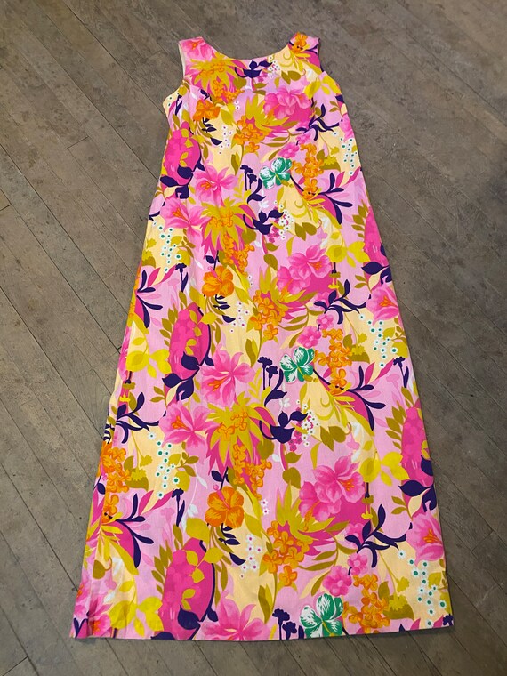 Vintage maxi hawaiian dress Gem