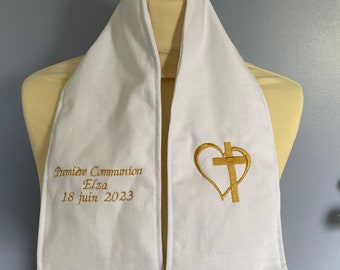 First communion scarf