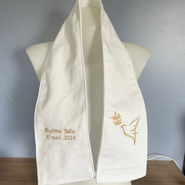 Baptism sash