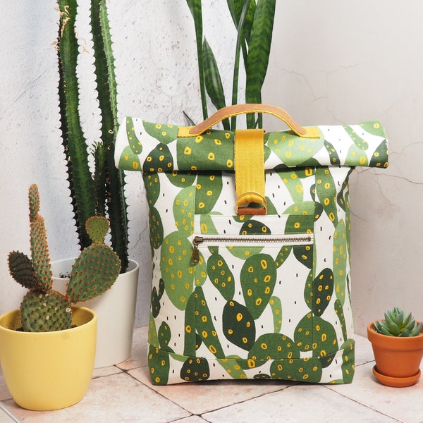 Arizona Roll Top Backpack Sewing Pattern, Instant Download, Backpack Pattern, PDF Pattern, PDF Sewing Pattern, Backpack Sewing