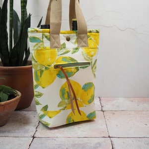 Heraklion Wine Tote Sewing Pattern, Tote Sewing Pattern, Tote Bag Pattern, Tote Sewing, Wine Carrier Pattern, Wine Tote Pattern