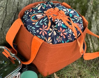 Oregon Drawstring Bag Sewing Pattern, Sew, Modern Sewing Pattern, Modern Bag Pattern, Instant Download, Modern Sewing, DIY