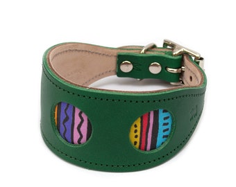 Rainbow Stripe Hound Collar