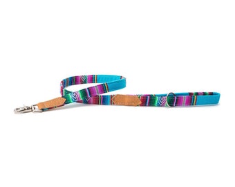 Inca Blue Classic Dog Lead