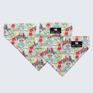 Happy Howlidays Dog Bandana-Dog Collar Bandana-Hiro + Wolf