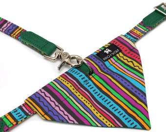 Rainbow Stripe Dog Bandana