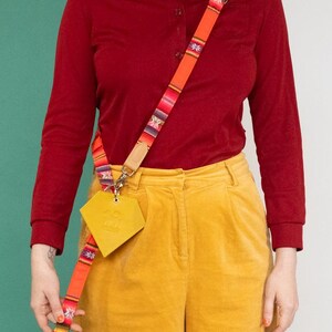 Inca Orange Hands Free (Coupler) Dog Lead