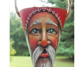 Instant Download E-pattern Folk Art Santa Claus Pattern Painting Tutorial Christmas Primitive Holiday