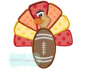 Fútbol Turquía Applique Design