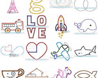 Over 100 Applique Designs