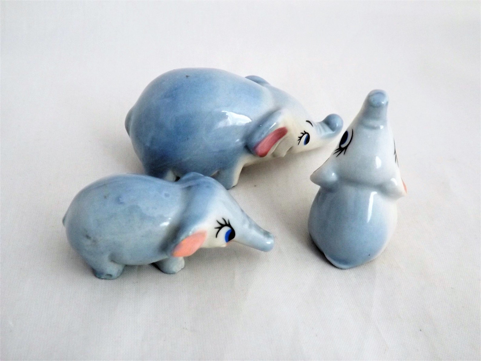Wade Happy Family Elephants Set 198487 perfect Etsy