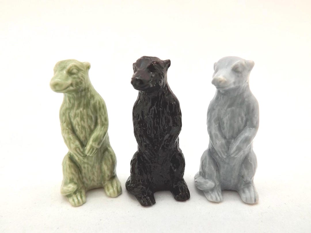Ttiu Wade Meerkats 3 Different Colourway Whimsies (perfect) - Etsy