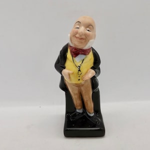 Vintage Royal Doulton Charles Dickens Figure Micawber (Perfect)