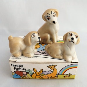 Wade Happy Family Dogs Boxed 1987 (Perfect)