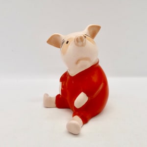 Original Beswick Pottery Winnie The Pooh Figurine Piglet First Version (Perfect)