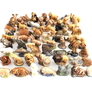 Wade Whimsie All 12 Complete Sets 1971 - 1984, 60 Whimsies