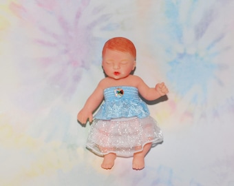 Top and skirt for mini baby - NO doll