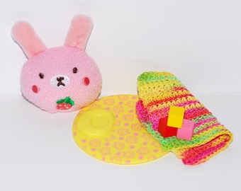 Silicone play mat set, nap pad for mini baby. Dolls NOT included.