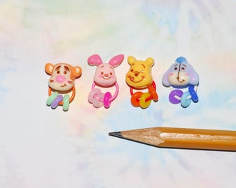 Set of 4 toys for mini baby - doll NOT included