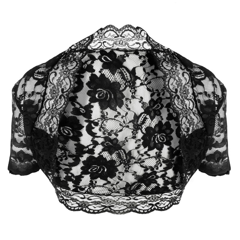 Lace Bolero Jacket Short Sleeve by COC TN167 main image 0