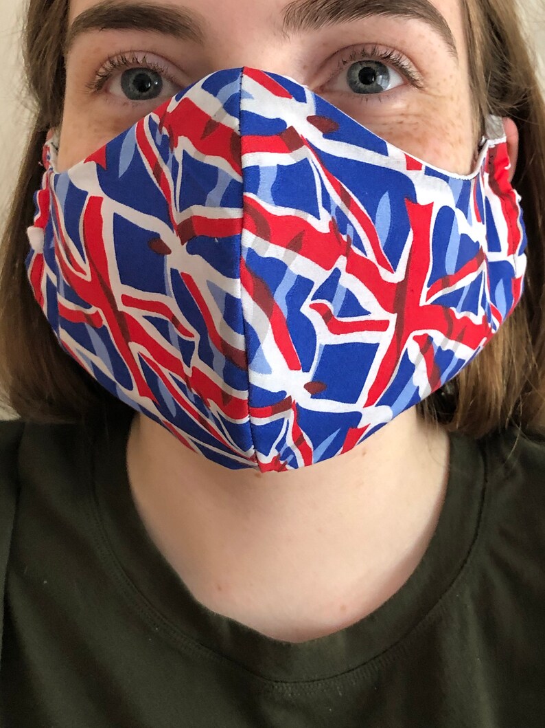Cotton Reusable Face Mask Etsy UK