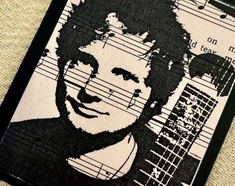 Ed Sheeran Inspired - Ornament, Keepsake Ornament, Christmas Gift