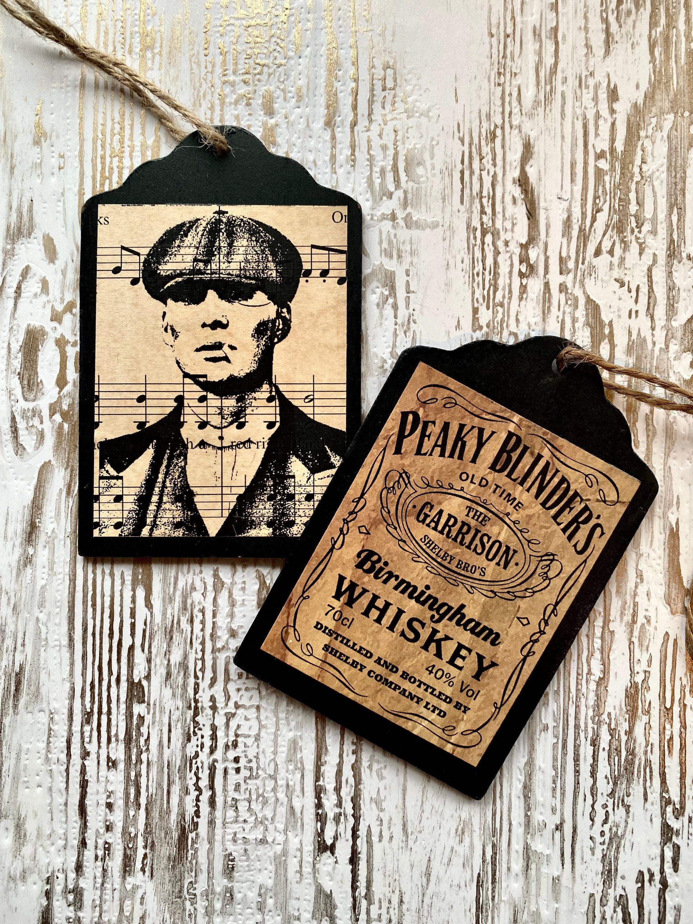 PEAKY BLINDERS GARRISON BIRMINGHAM WHISKEY RUSTIC VINTAGE WOODEN CRATE TRUG