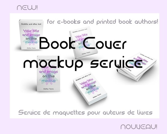 I Do It For You: Book Cover Mockup Service