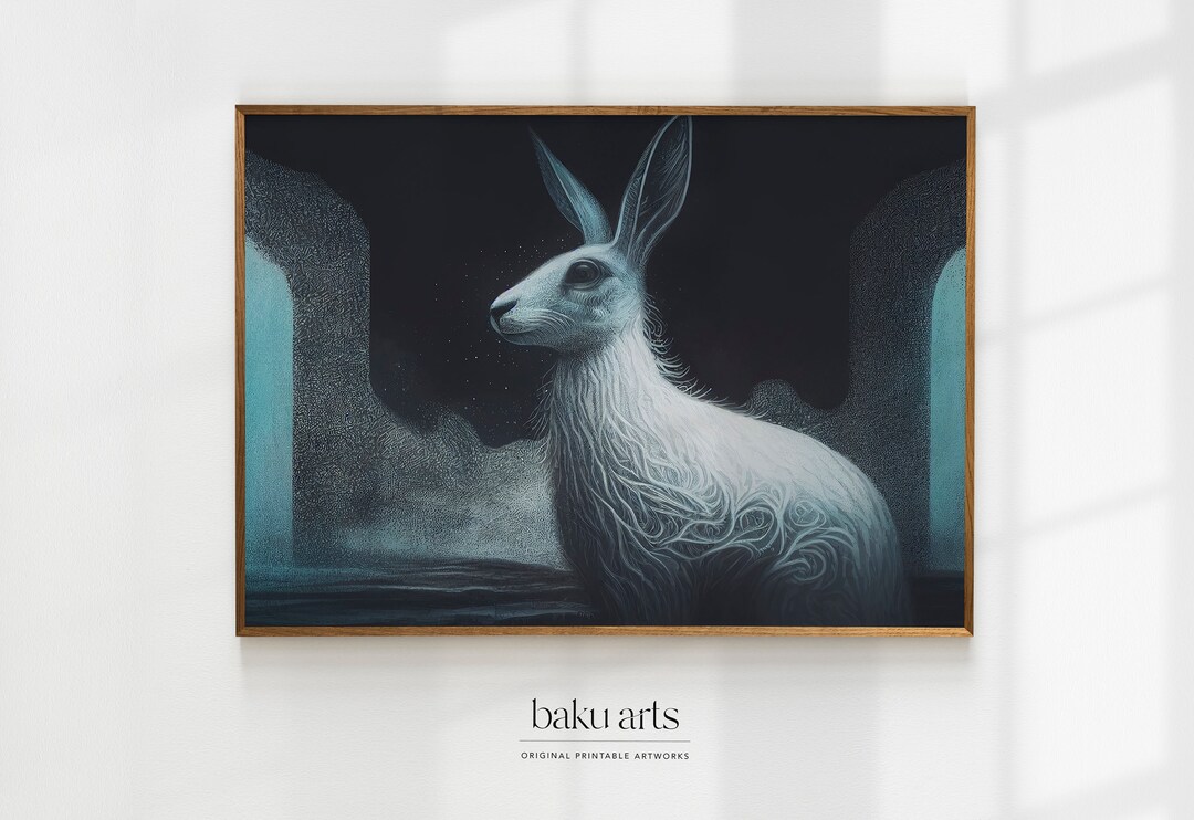 Shadow Rabbit. Digital Download / Artistic Expression / Rabbit ...