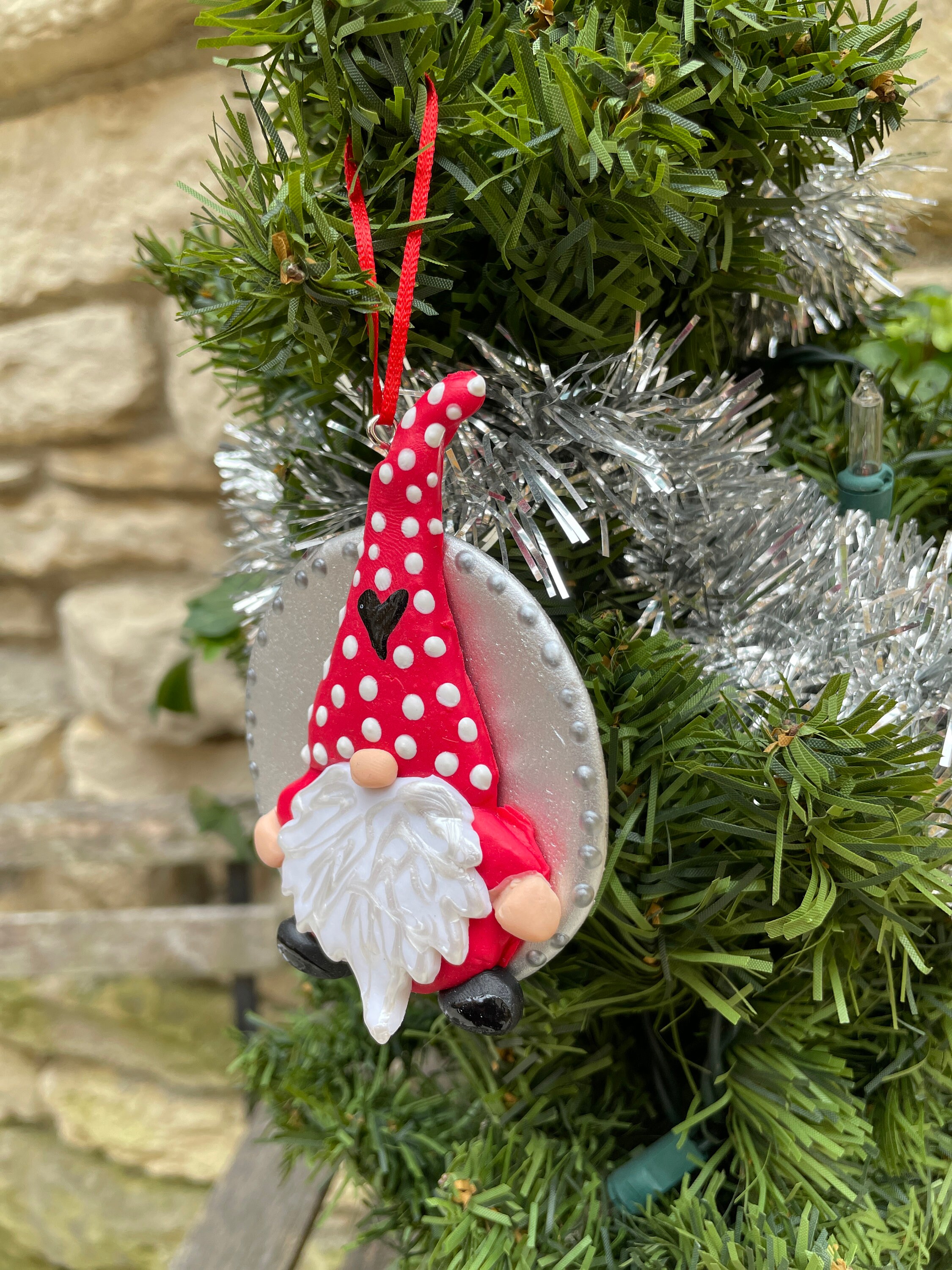 Santa Gnome Ornament Santa Claus Gnome Gifts Under 20 Bucks Handmade Santa Gnome Ornament Santa Claus Gnome Gifts Under 20 Bucks Handmade