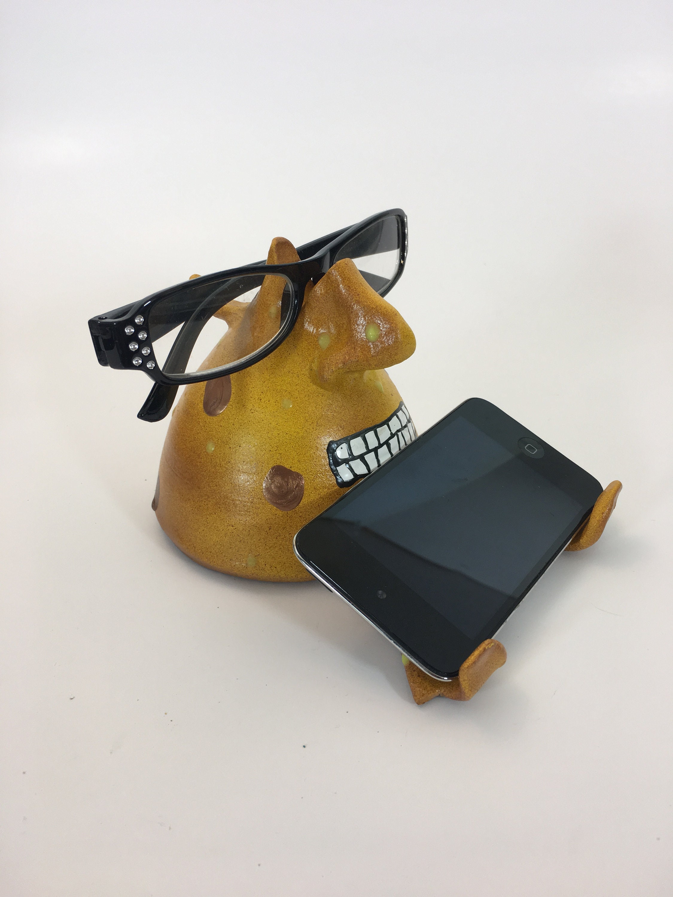 IPHONE STANDEYE GLass Holder ,Cell Phone Desk Stand,Women Gift