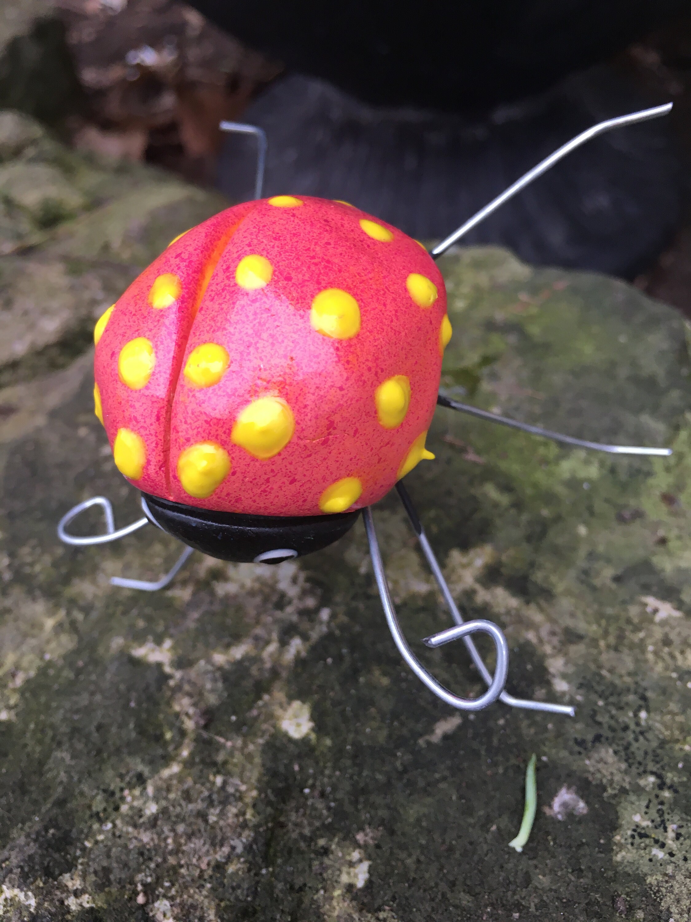 Screen Bug, Screen Bug Sculpture,Clay Screen Bugs, Insect Art Sculpture