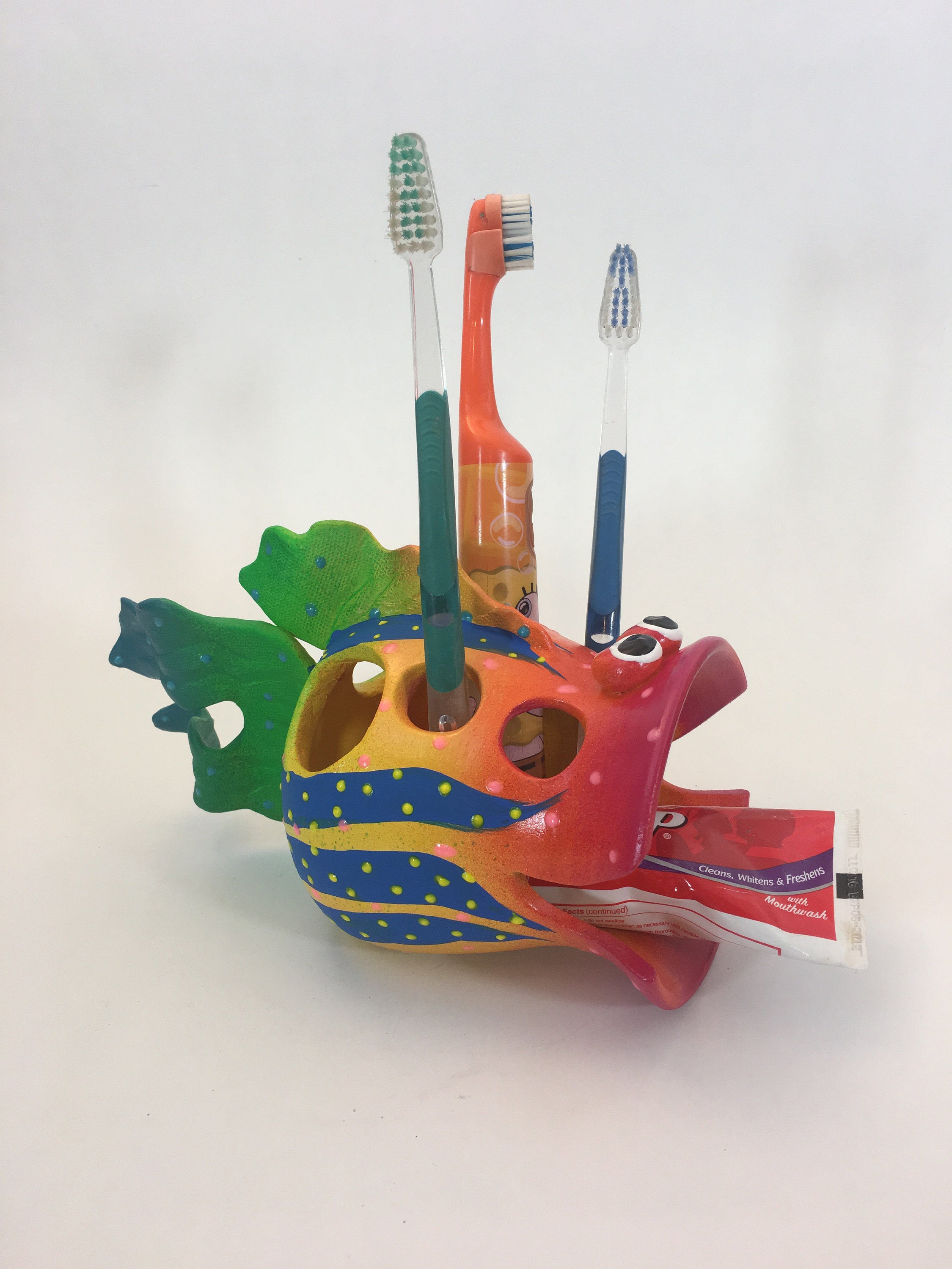 Kids Toothbrush holder,Children's Toothbrush Holder, Ocean,Under the