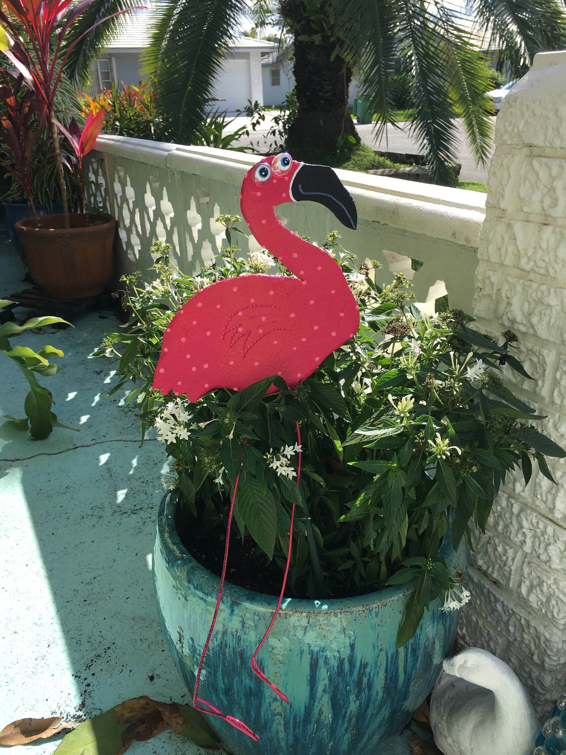 flamingo garden stakes flamingo garden stakes