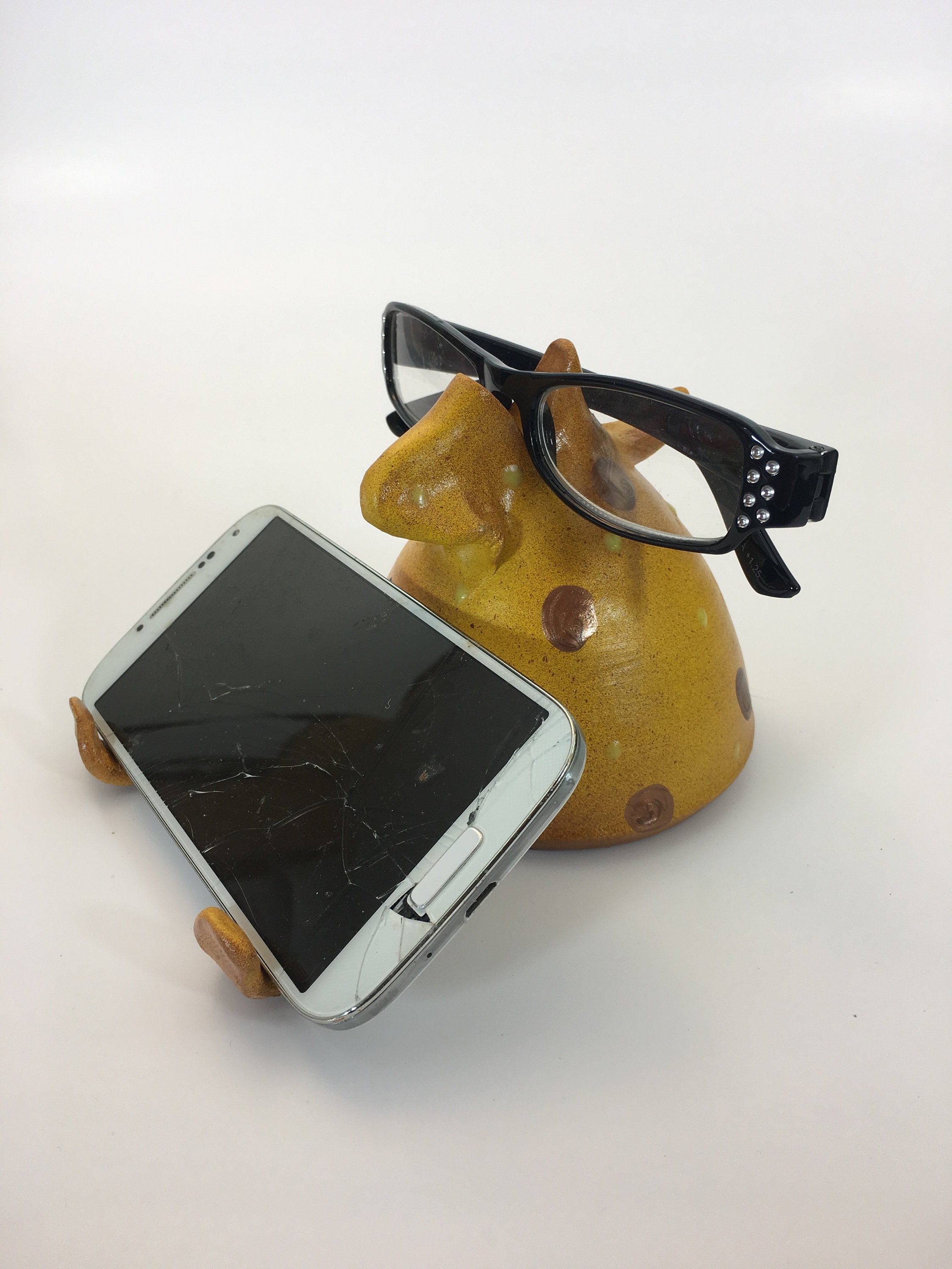 IPHONE STANDEYE GLass Holder ,Cell Phone Desk Stand,Women Gift