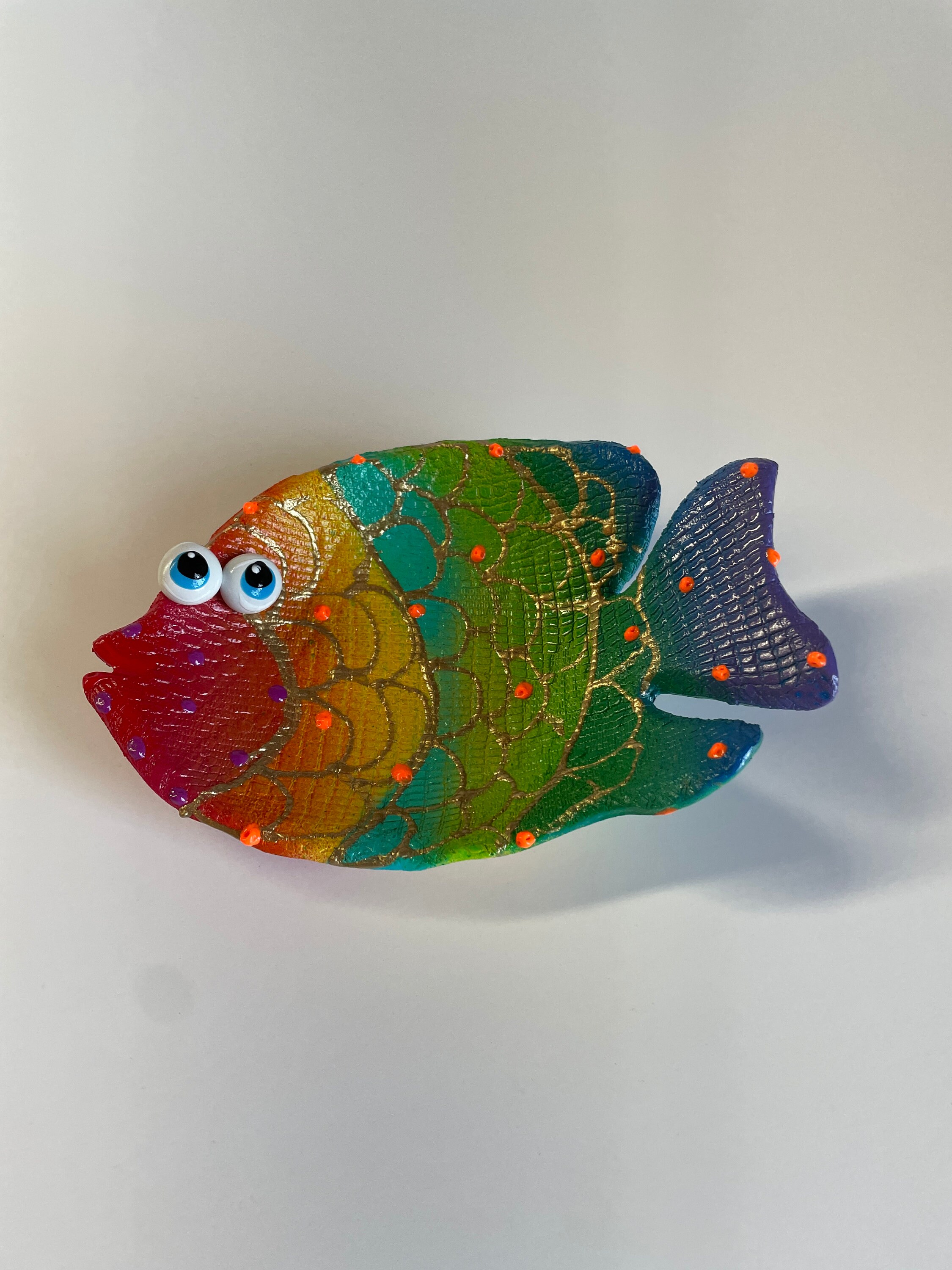 Fish Soap Dish Holder,Fish Bathroom Art,Fish Decor,Fish Beach Condo Art
